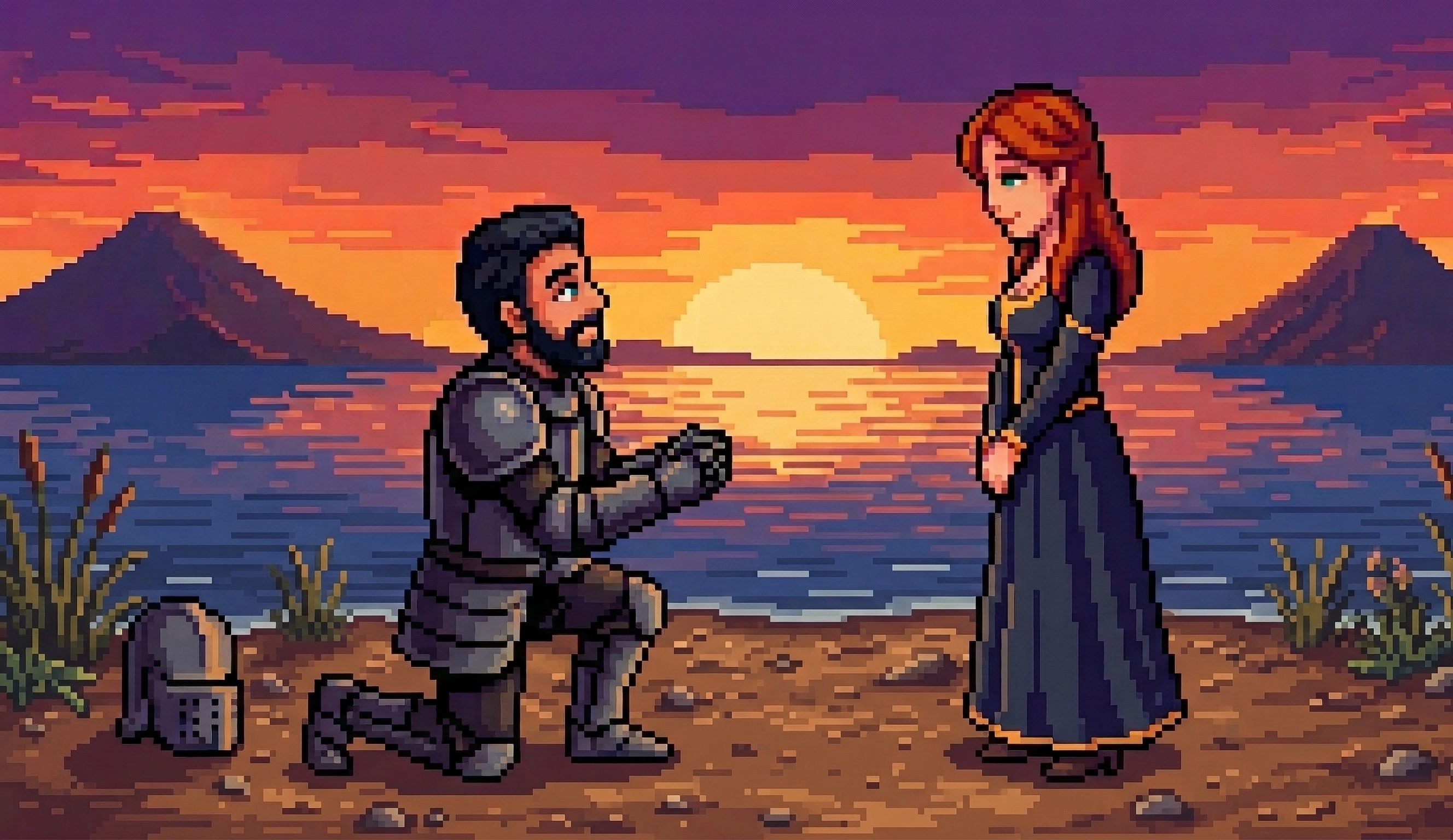 Lago Atitlán al atardecer